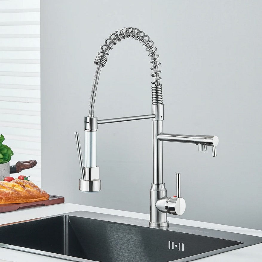 Robinet de cuisine avec douchette